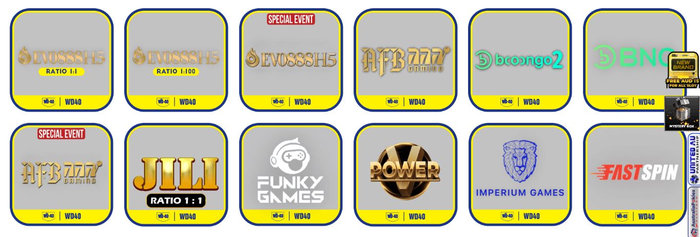 Browse slot providers JILI Evo888 Funky Games FastSpin